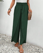 Lizzy | Wide-Leg Pants with Geometric Print