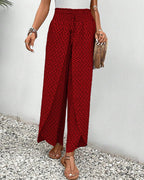 Lizzy | Wide-Leg Pants with Geometric Print