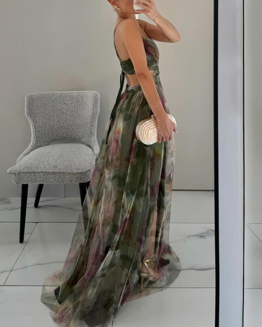 Suzanne Enchanting Floral Maxi Dress