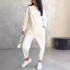 Women's Two-Piece Set, Casual Top and Pants