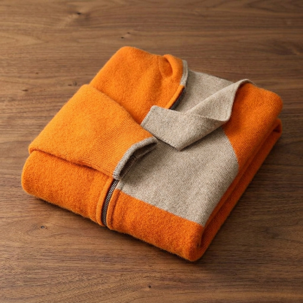 Men's Hoodie Reversible Two Tone