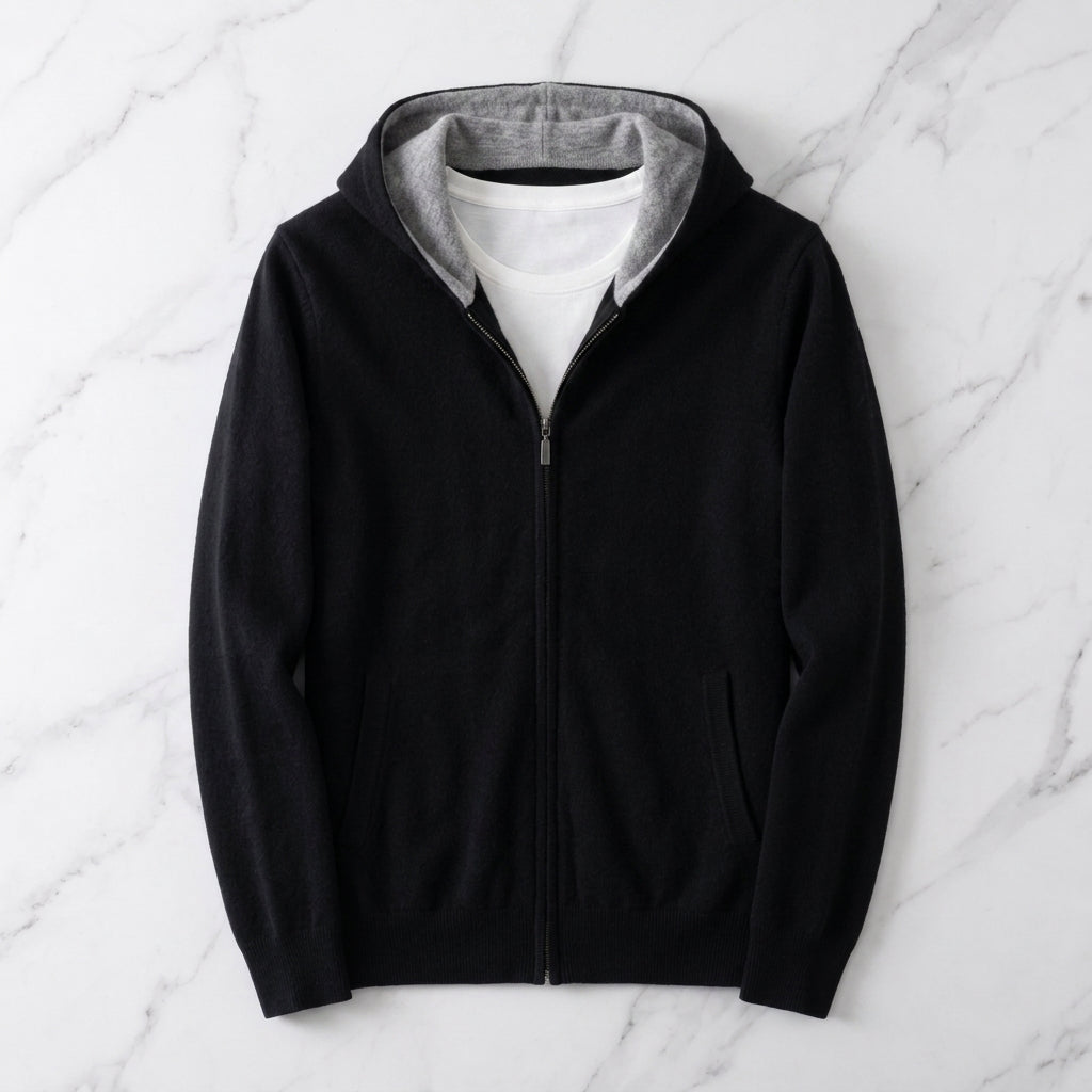 Men's Hoodie Reversible Two Tone