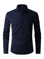 Men's Slim-Fit Button-Up Shirt, Classic