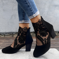 NORA Elegant Lace High Heels