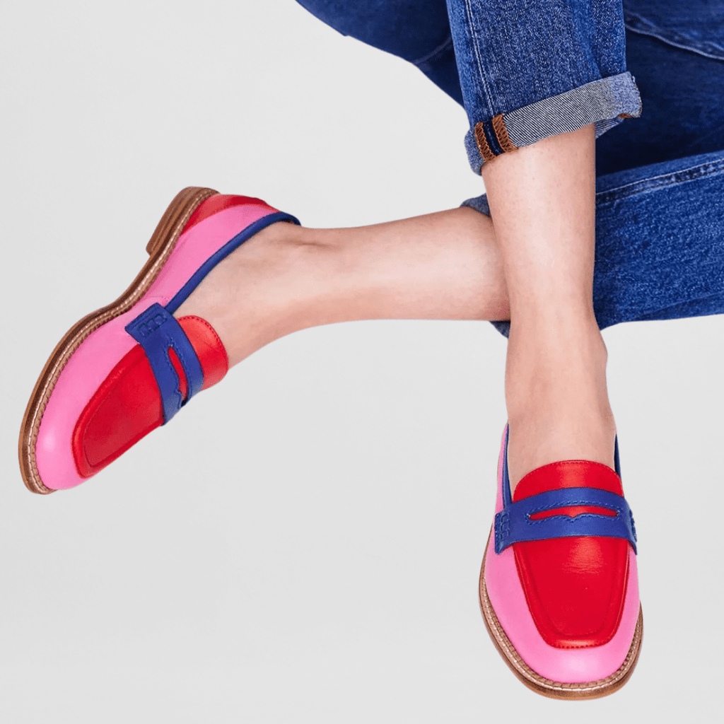 Viva Playful Brown Loafers for Women