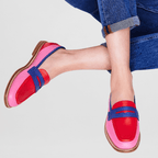 Viva Playful Brown Loafers for Women