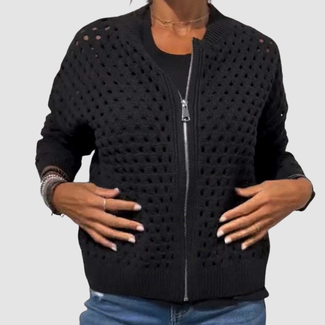Women's Black Cardigan, Premium Quality