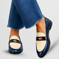 Chiara Chic Comfortable White Loafers for Women
