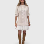 Sweater Dress Women Long Sleeve Knit