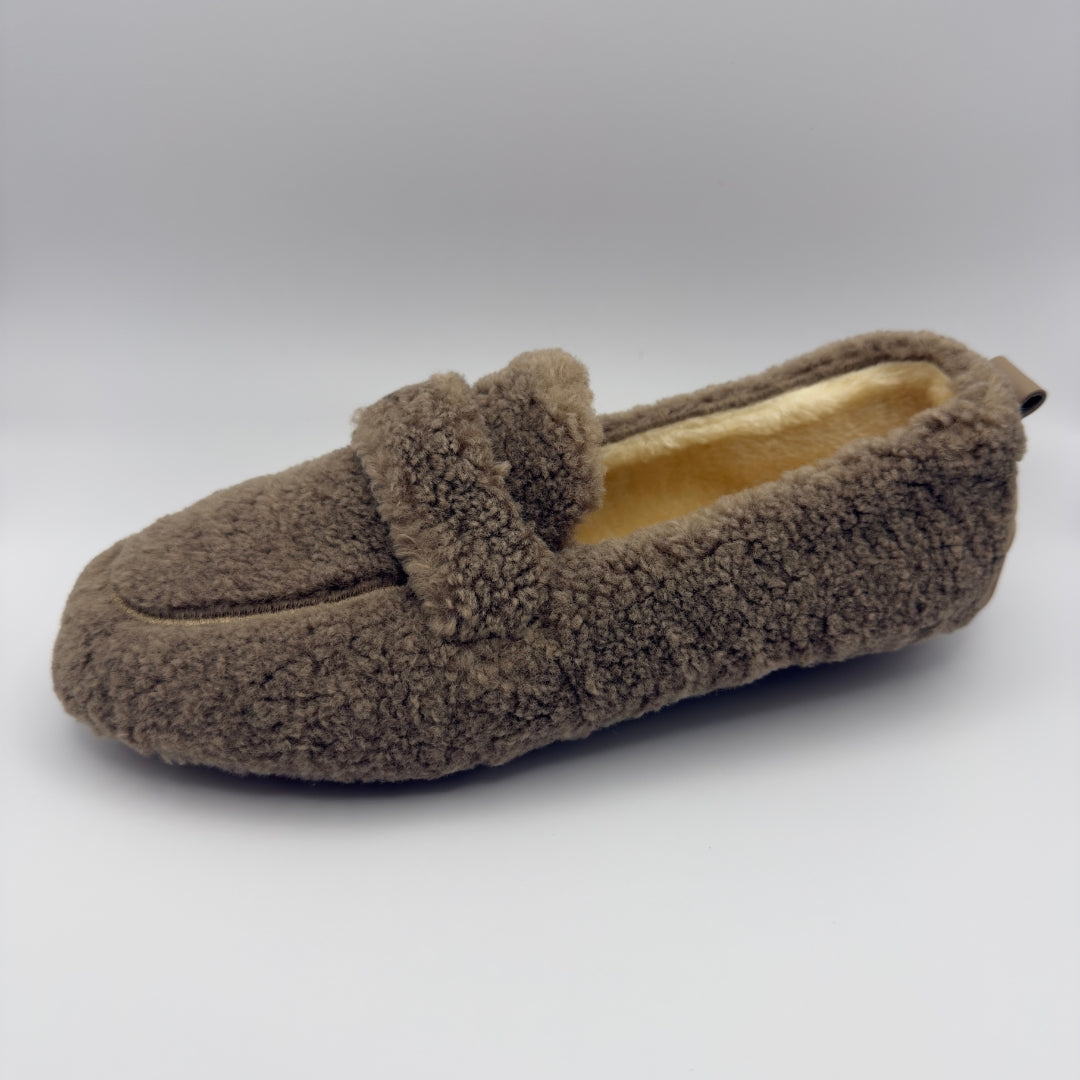 Teddy Loafers Women, Soft and Warm Lined