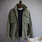 Field Jacket Men, Rugged with Hood and Storm Flap