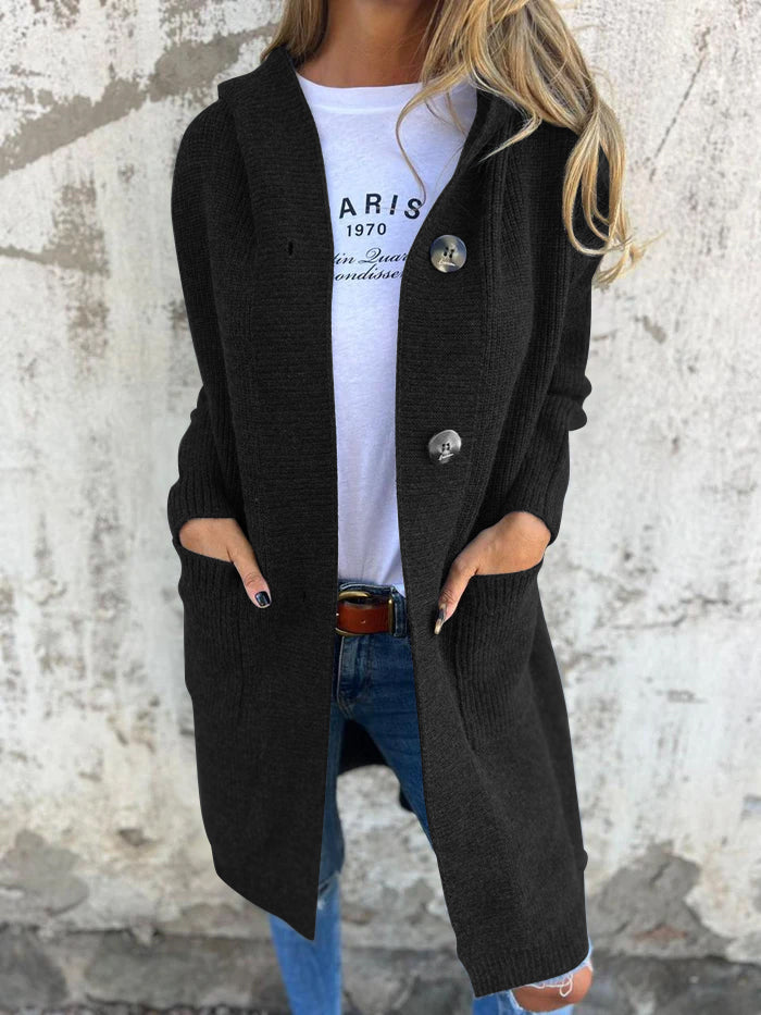 Women's Long Cardigan, Warm and Soft