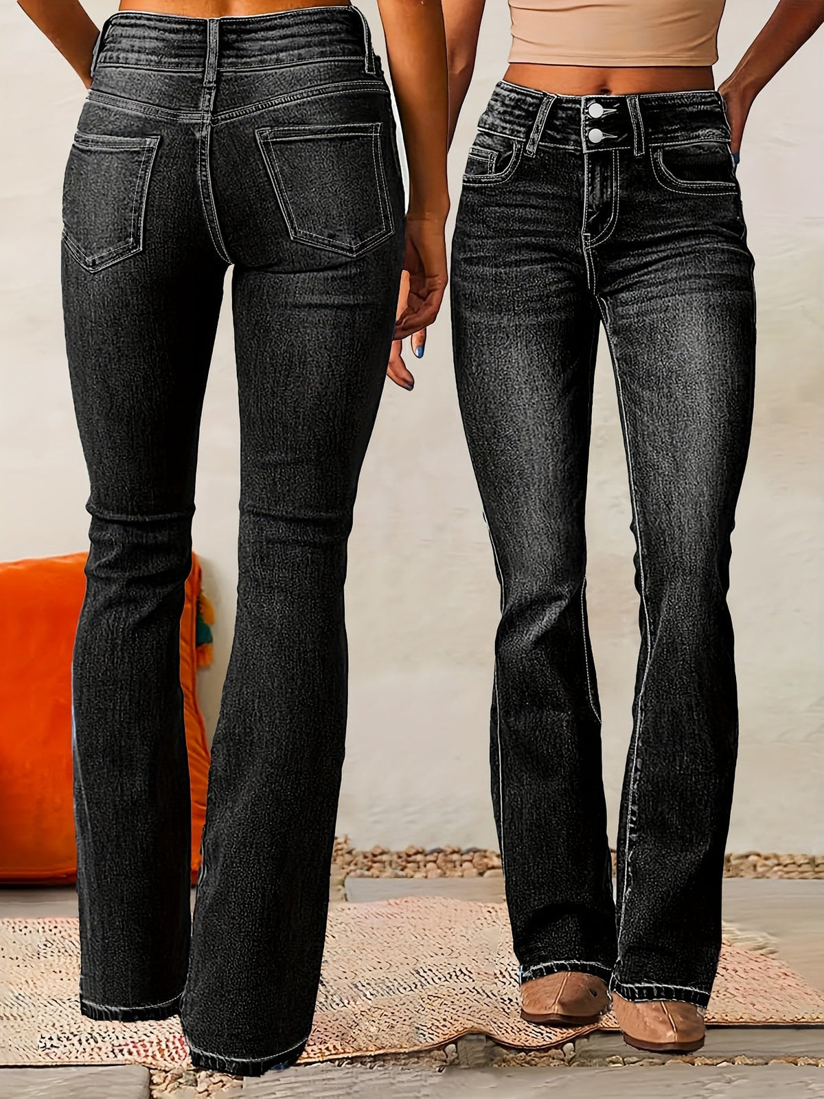 Daisy | High-Rise Flare Jeans