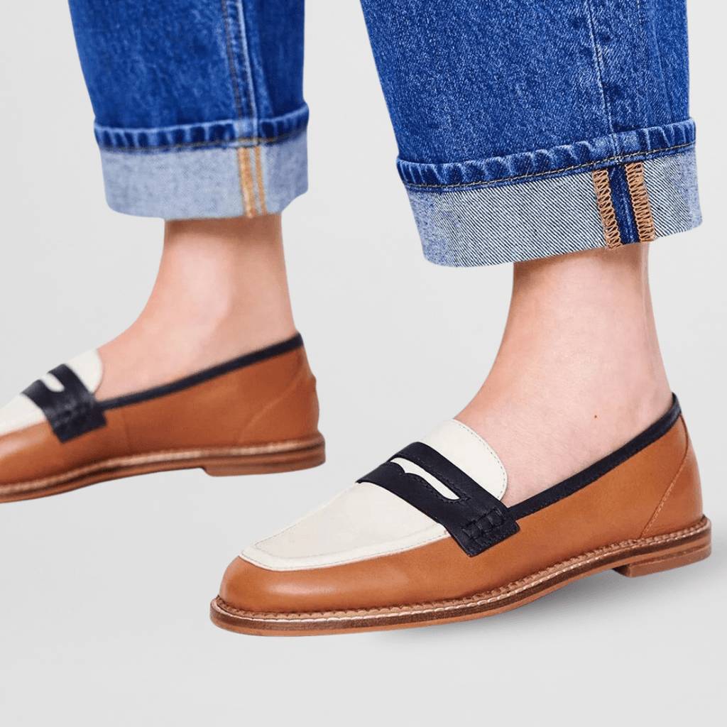 Viva Playful Brown Loafers for Women