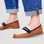 Viva Playful Brown Loafers for Women
