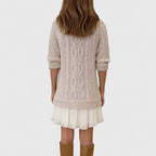 Sweater Dress Women Long Sleeve Knit