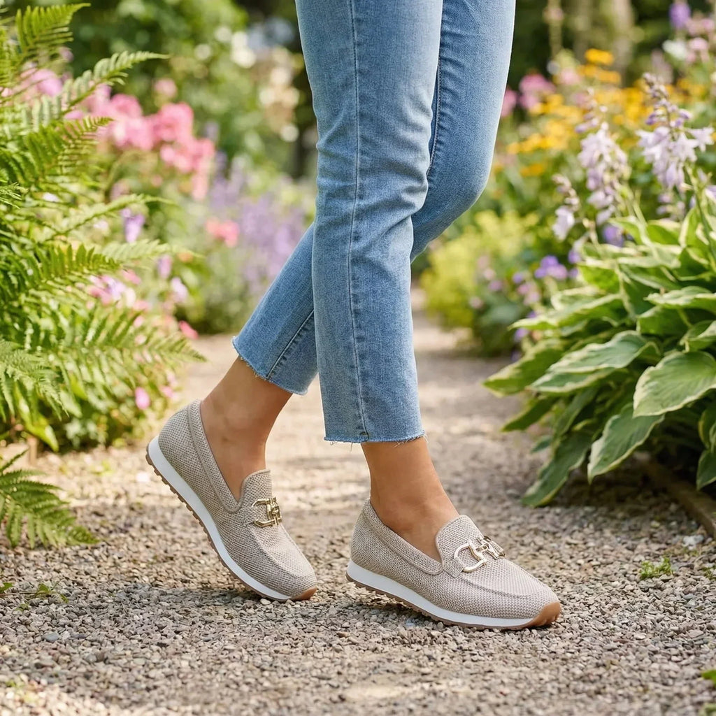CHIARA Comfort Moccasins for Women – Gray