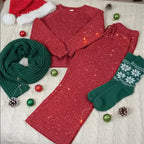 Elise | Women's Sparkle Holiday Two-Piece Set