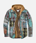 Plaid Jacket Men, Patchwork Style