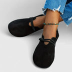 Women's Beige Moccasins, Elegant and Comfortable