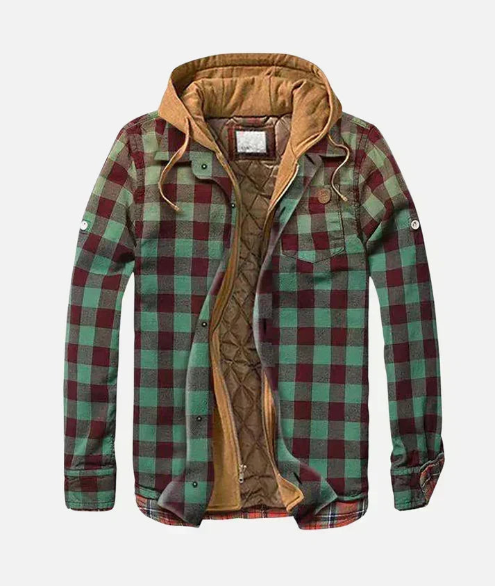 Plaid Jacket Men, Patchwork Style