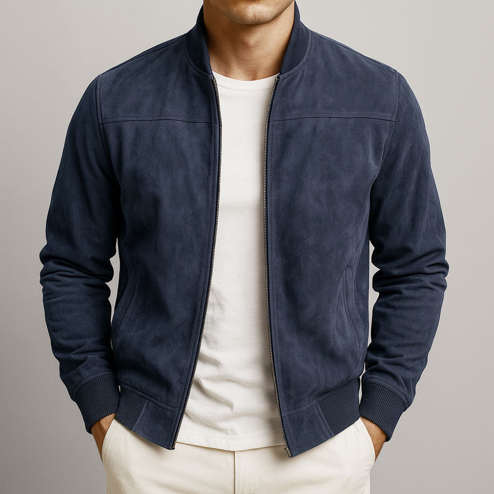 Suede Jacket Men, Refined and Timeless