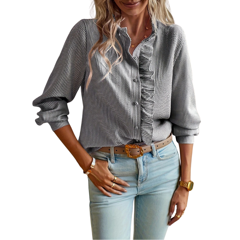 CRIZA | Effortless Button-Front Blouse