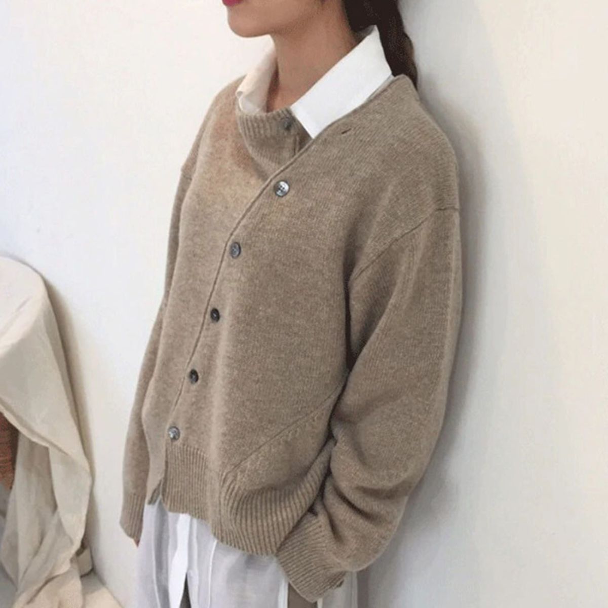 Ashley Button Sweater