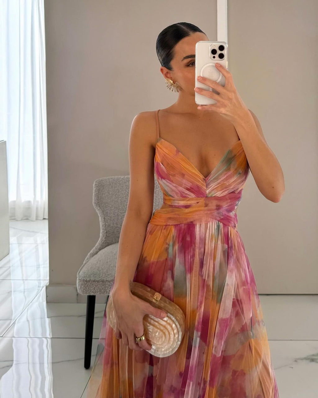 Suzanne Enchanting Floral Maxi Dress
