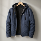 Hooded Jacket Men, Rugged with Soft Lining