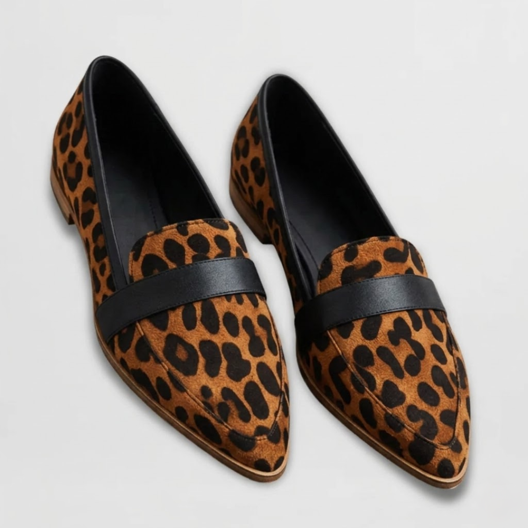 Helen Soft Black Orthopedic Loafers for Women