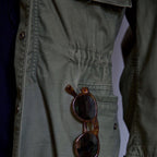 Field Jacket Men, Rugged with Hood and Storm Flap