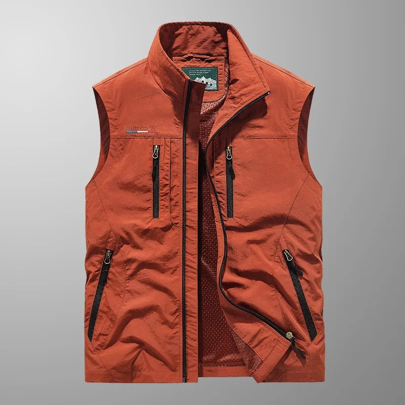 Cargo Vest Men, Breathable and Functional