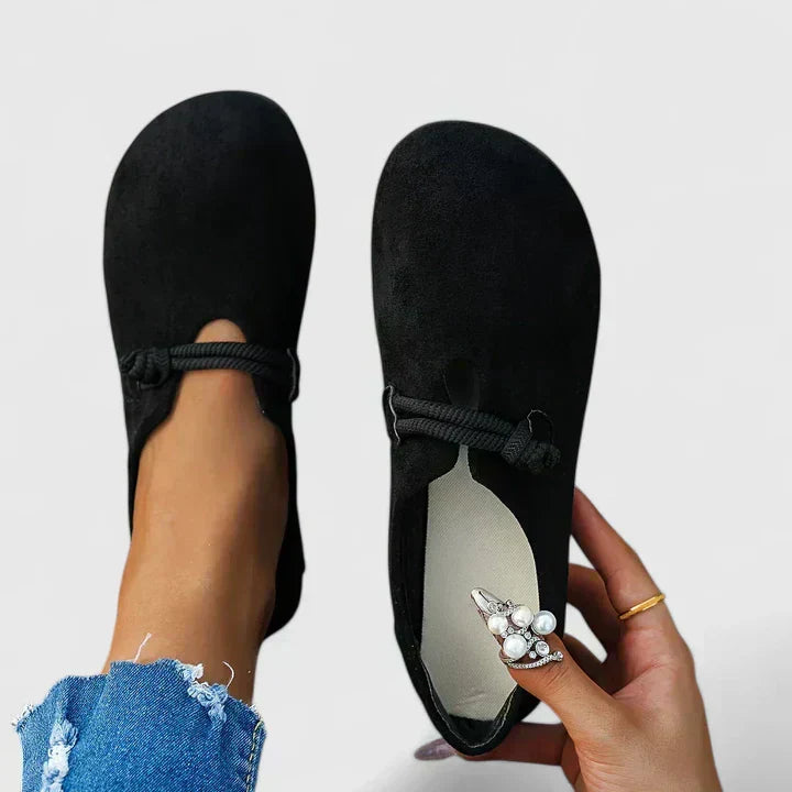 Women's Beige Moccasins, Elegant and Comfortable
