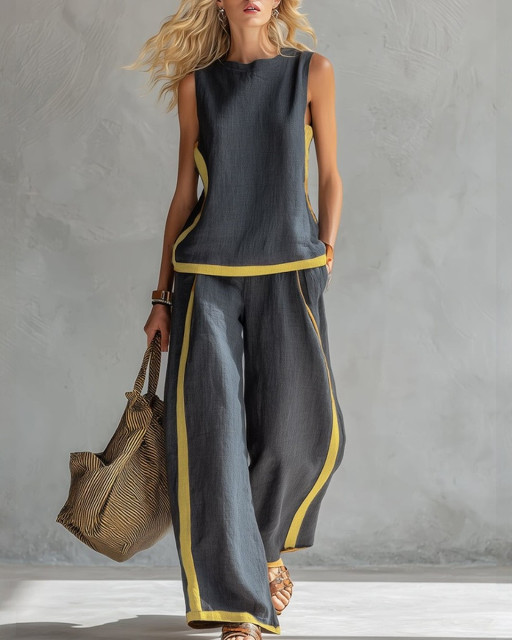 Soraya | Elegant Wide-Leg Set with a Relaxed Fit