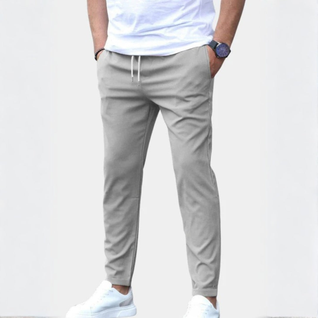 Men's Stretch Dress Pants, Elastic and Comfortable