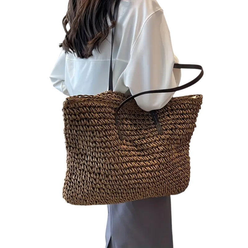 Liv Woven Tote Bag