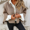 Faux Cashmere Jacket Women, Short and Elegant