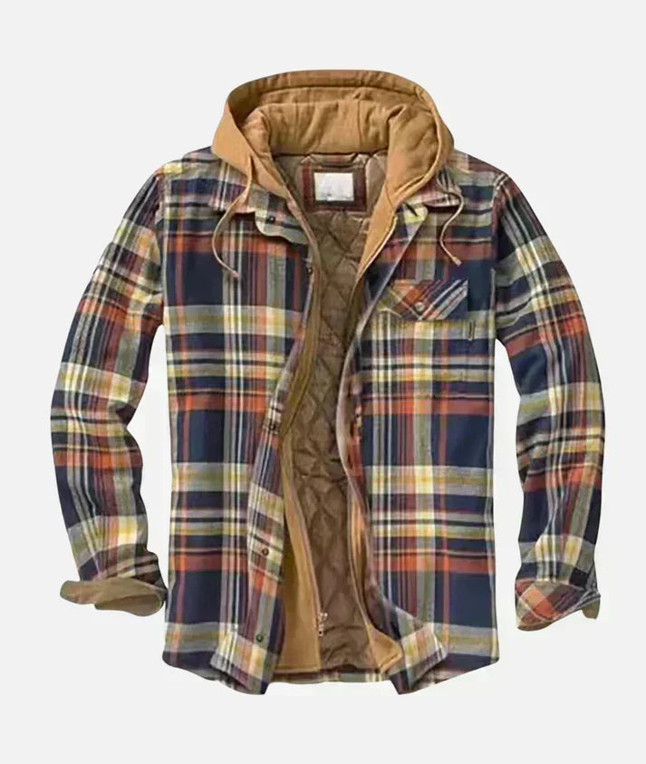 Plaid Jacket Men, Patchwork Style