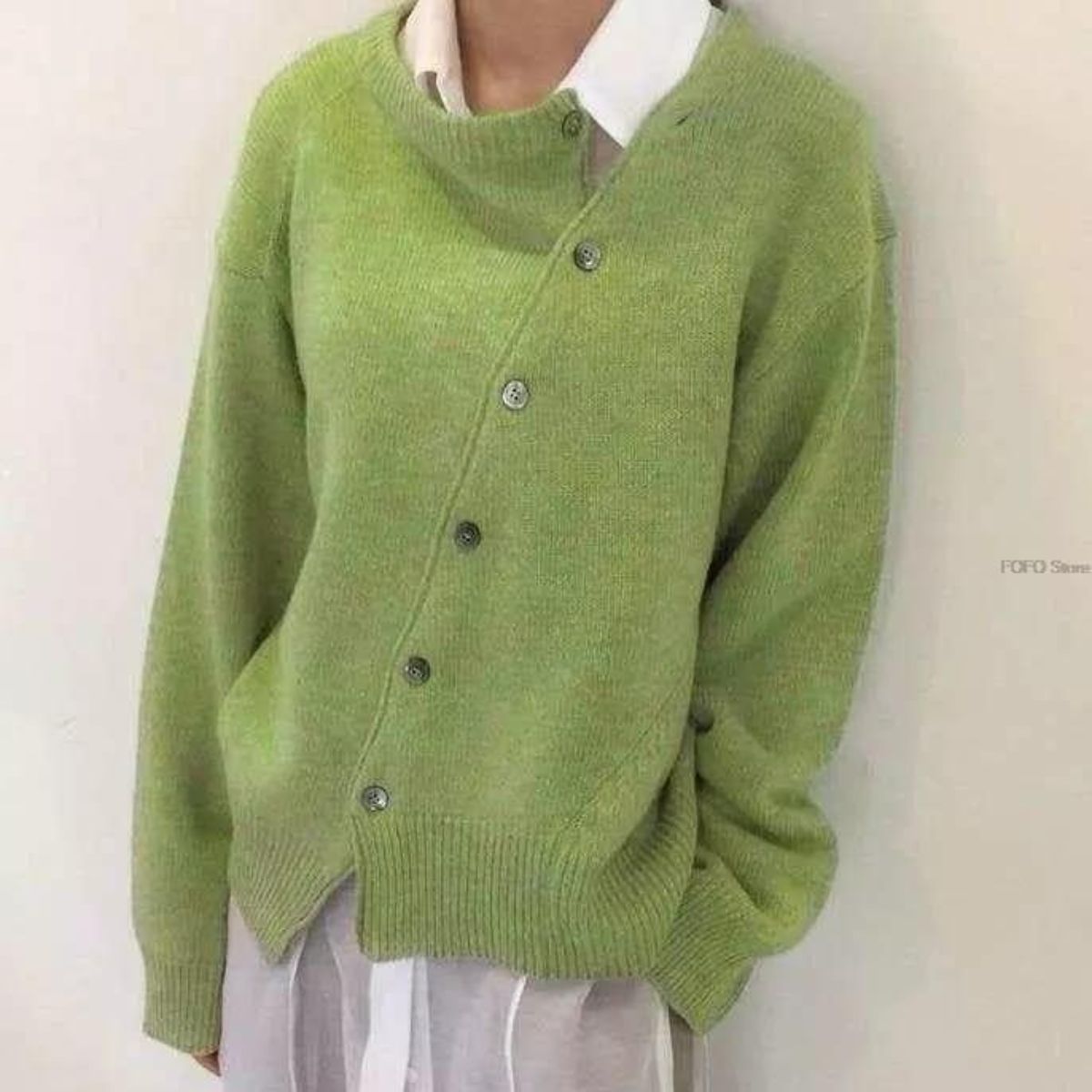 Ashley Button Sweater