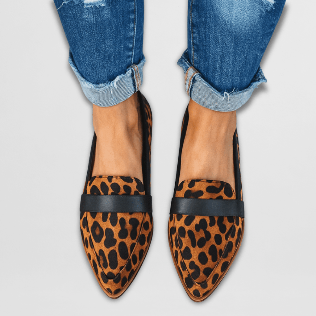 Helen Soft Black Orthopedic Loafers for Women