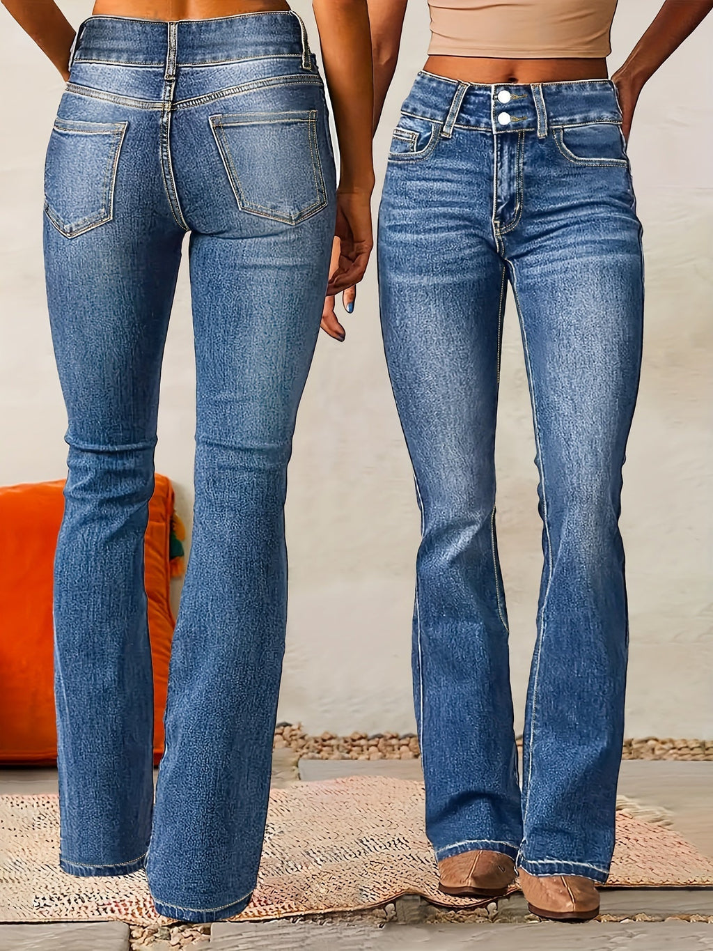 Daisy | High-Rise Flare Jeans