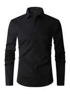 Men's Slim-Fit Button-Up Shirt, Classic