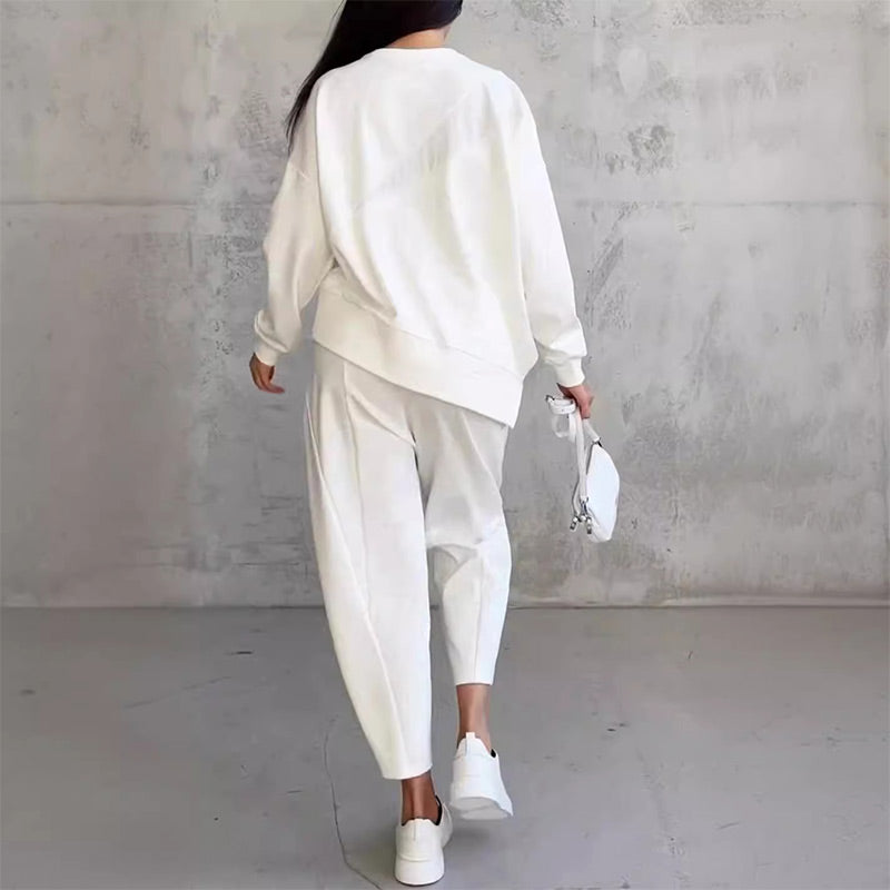 Women's Two-Piece Set, Casual Top and Pants