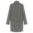Women's Long Wool-Blend Coat, Classic Cut