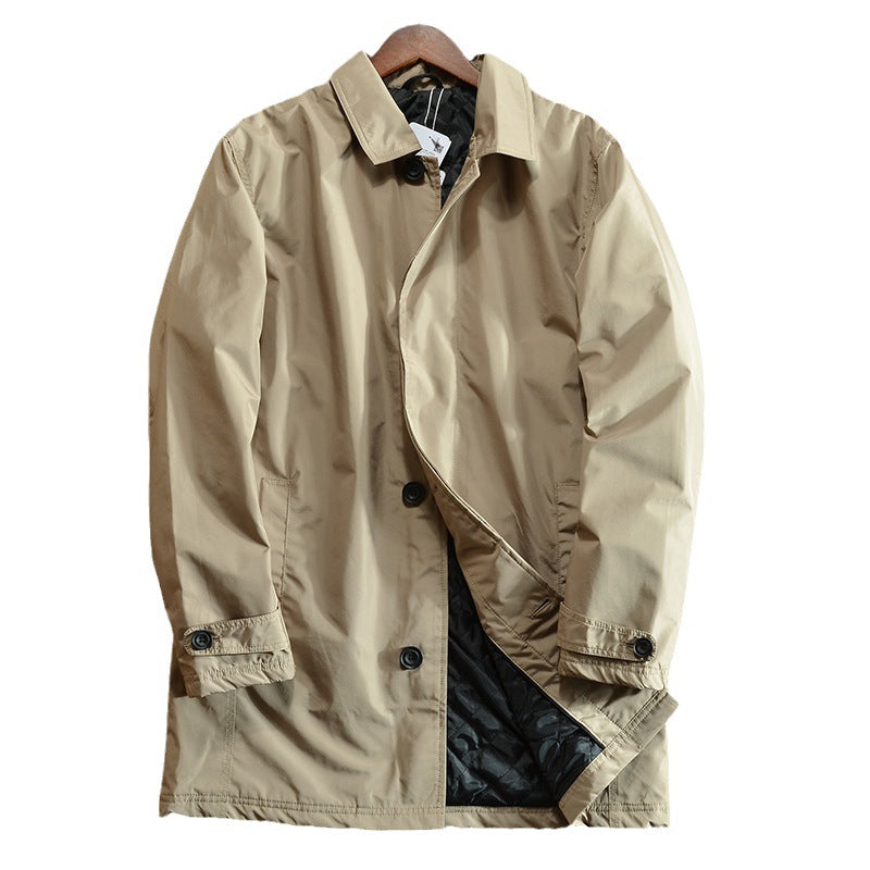 Men's Gray Coat, Stylish & Elegant