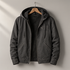 Hooded Jacket Men, Rugged with Soft Lining