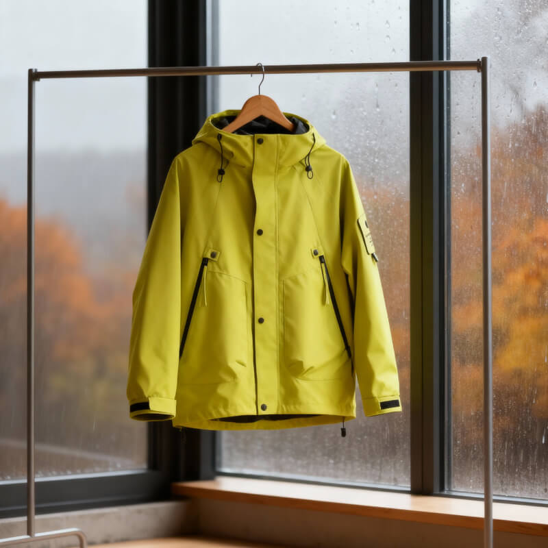 Men's Waterproof Softshell Jacket with Hood, Outdoor