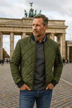 Quilted Jacket Men, Timeless Cotton