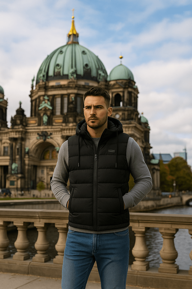 Thermal Vest Men, Insulated for In-Between Weather